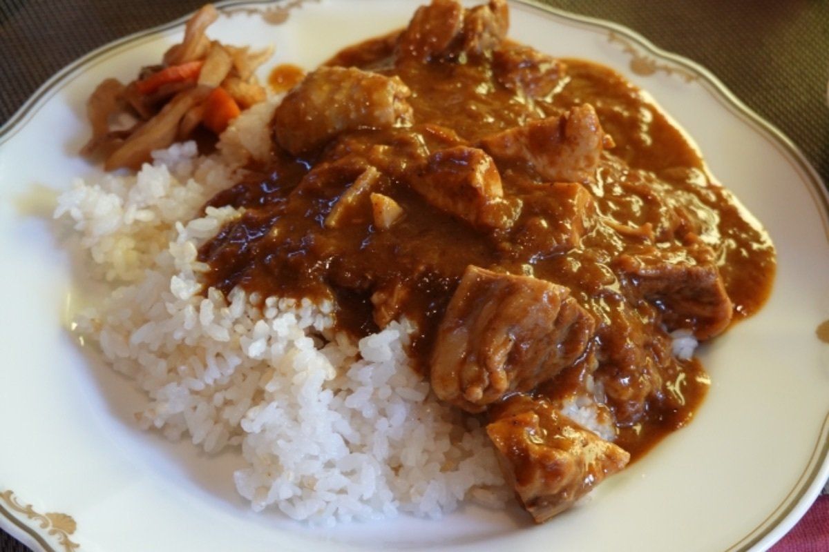 旧軽井沢にある「ピース軒」。無性にカレーが食べたくなった。スパイシーなカレ...