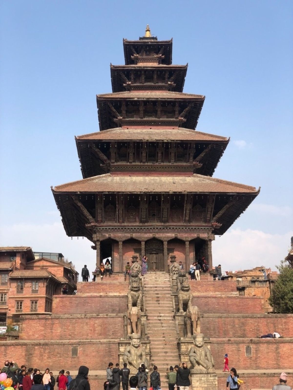 バクタプル。
観光地。