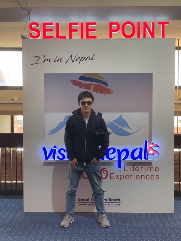 ネパール・カトマンズ「ネパールカトマンズヒマラヤの旅！」の写真：入国！