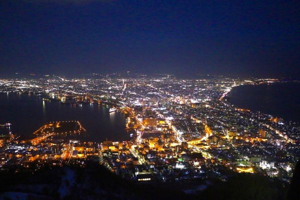 日本・函館「函館さんぽ2018」の写真：はるばる来たぜ函館！
函館山からの夜景...