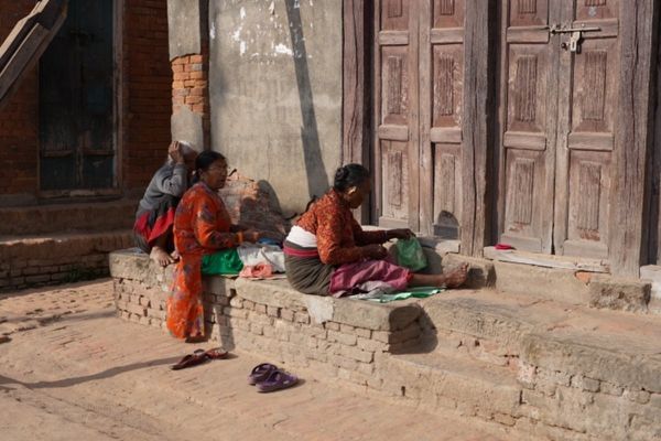 ネパール・カトマンズ「ネパールカトマンズヒマラヤの旅！」の写真：適当に街中を歩くともう一つのメインである...