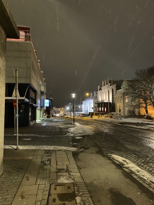 アイスランド・レイキャビク「アイスランド、オーロラと温泉の旅」の写真：これからバスに乗って帰ります。今度は乗り...