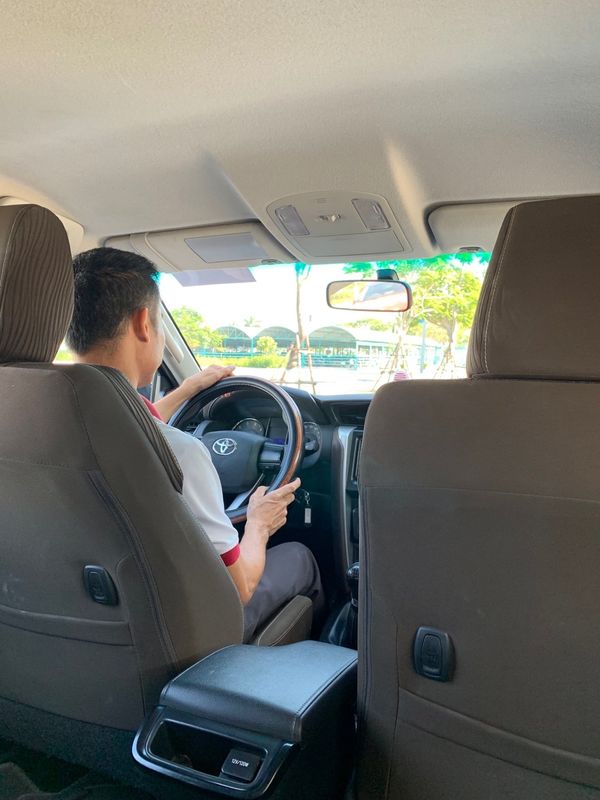 ベトナム・ダナン「ベトナム　ダナン・ホイアン」の写真：ホテルまでタクシー。45分乗って2000...