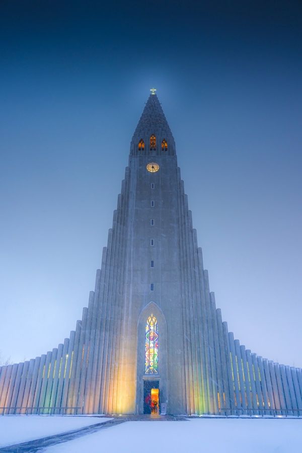 アイスランド・レイキャビク「アイスランド、オーロラと温泉の旅」の写真：地球の割れ目を最後にゴールデンサークルか...