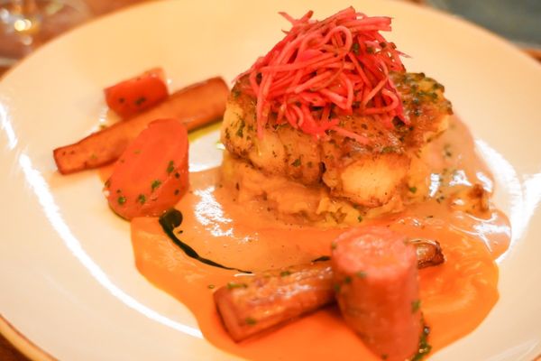 アイスランド・レイキャビク「アイスランド、オーロラと温泉の旅」の写真：まだまともにアイスランド料理を食べていな...