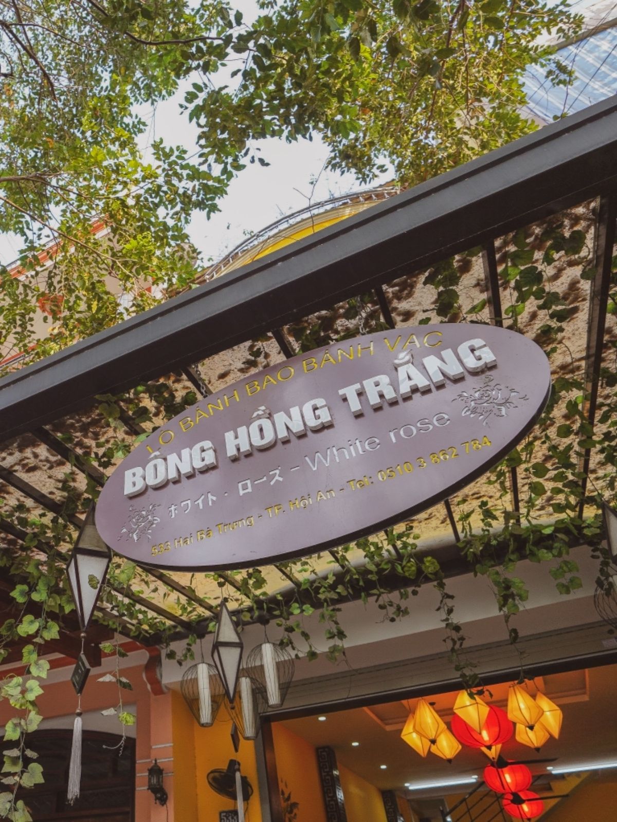 ‪ホイアンの5大名物に「ホワイトローズ」と「揚げワンタン」がある。その製造...