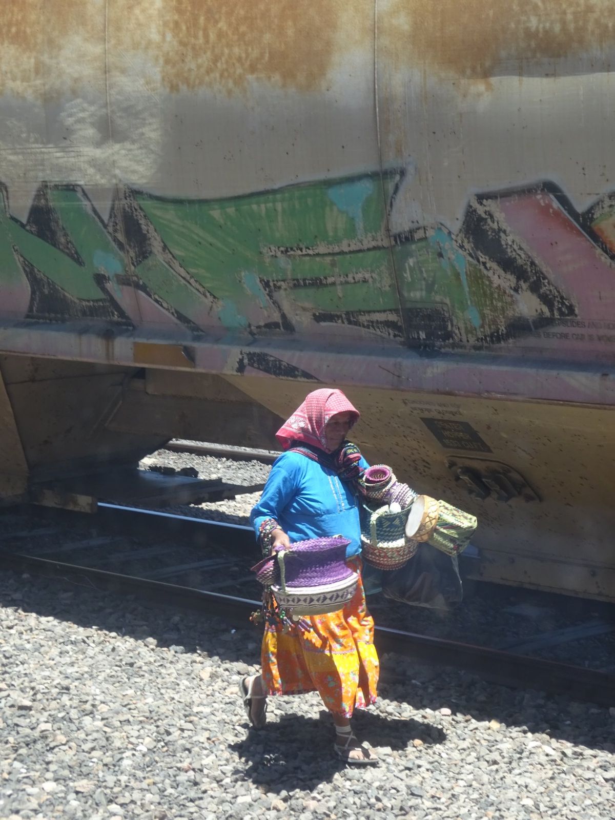 早朝、ChepeでLos MochisからCreelに向かう。山の中をひた...