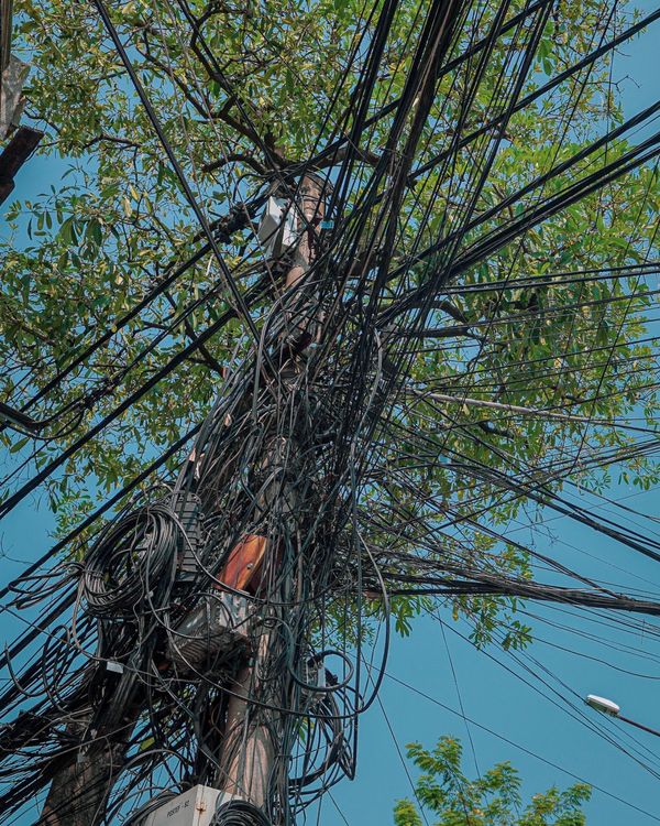 ベトナム・ダナン「ベトナム　ダナン・ホイアン」の写真：さて、アジアの定番である。ぐちゃぐちゃの...