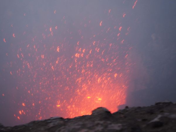 バヌアツ「バヌアツの火山」の写真