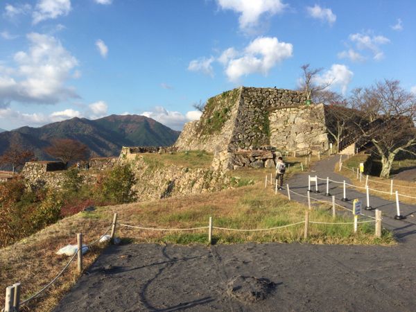 日本・福井県「竹田城跡、付近の城巡り」の写真：竹田城跡