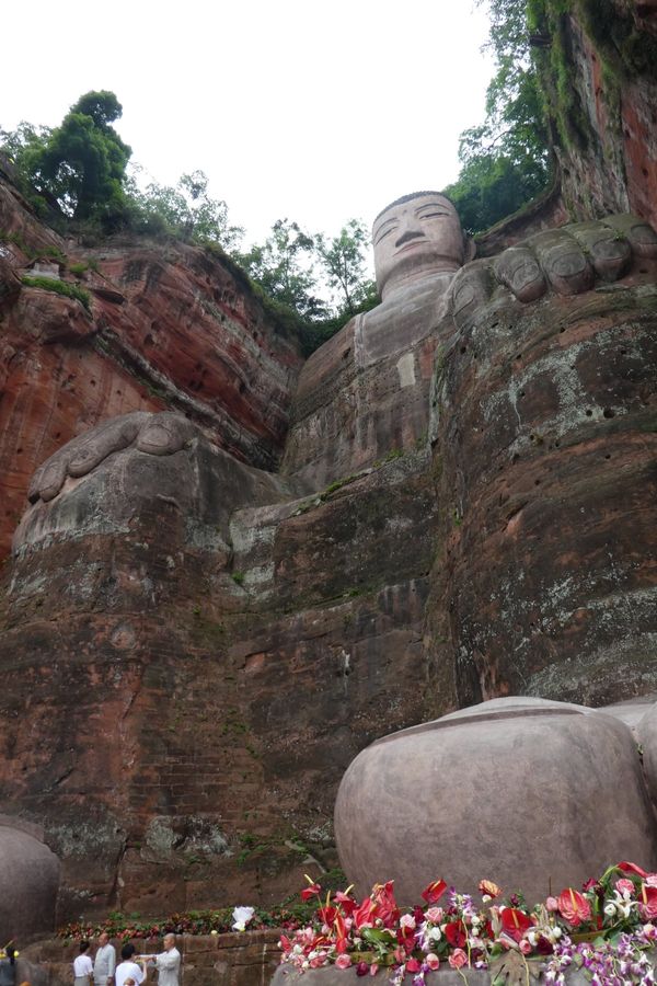 中国・成都「成都」の写真：楽山大仏