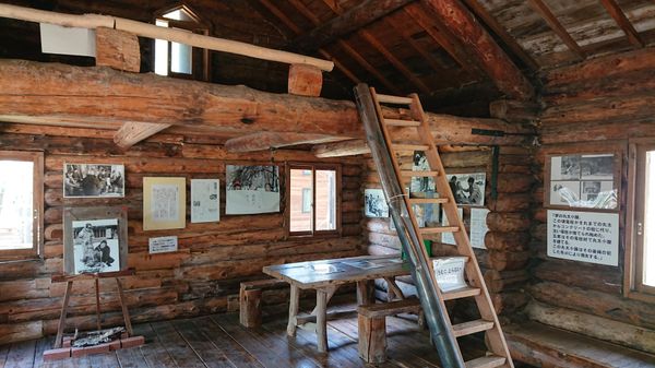 日本・富良野「富良野」の写真：「北の国から」五郎さんの家巡り。