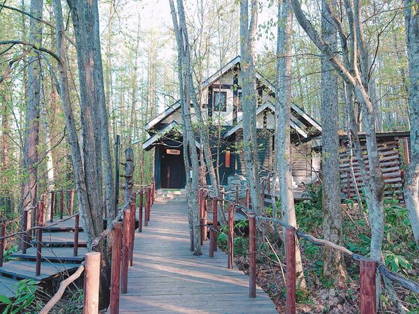日本・富良野「富良野」の写真：「優しい時間」の舞台「森の時計」