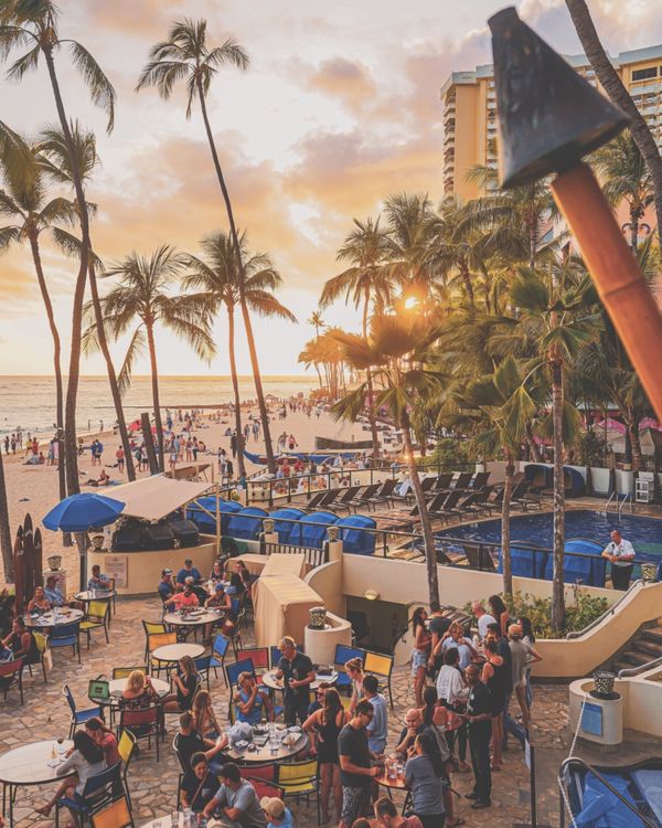 アメリカ(米国)・ハワイ「ハワイ家族旅行」の写真：初めてハワイを訪れた時に泊まったのがここ...