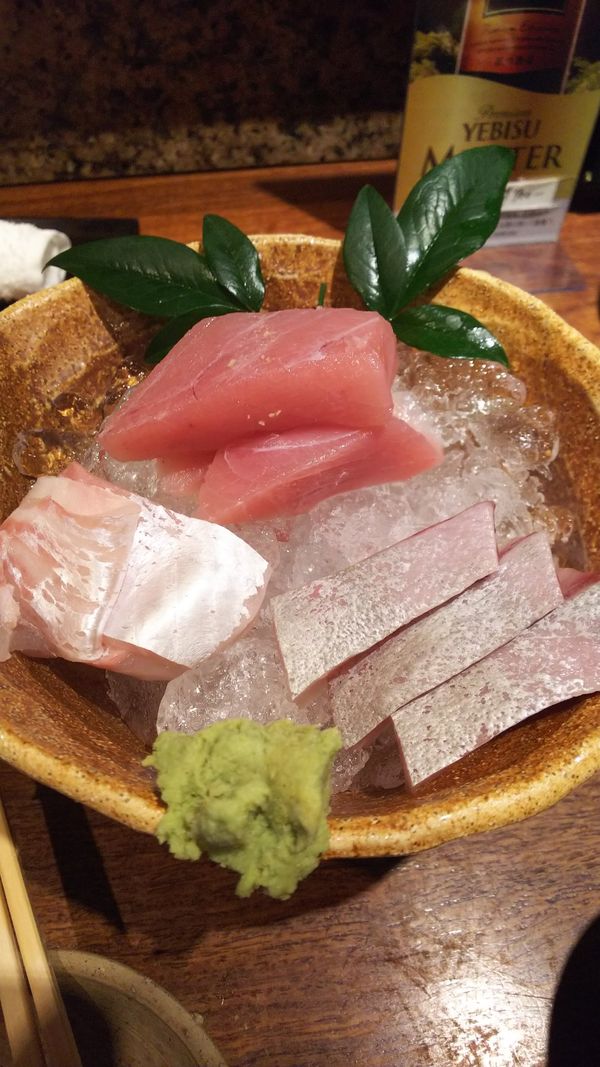 日本・関西「熊野古道、和歌山」の写真：和歌山でお刺身