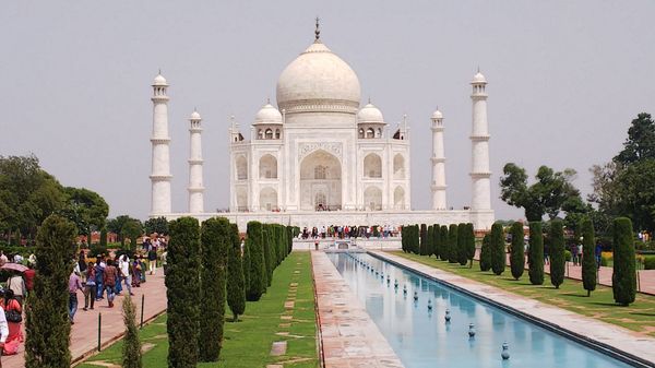 インド「インド」の写真：タージ・マハル