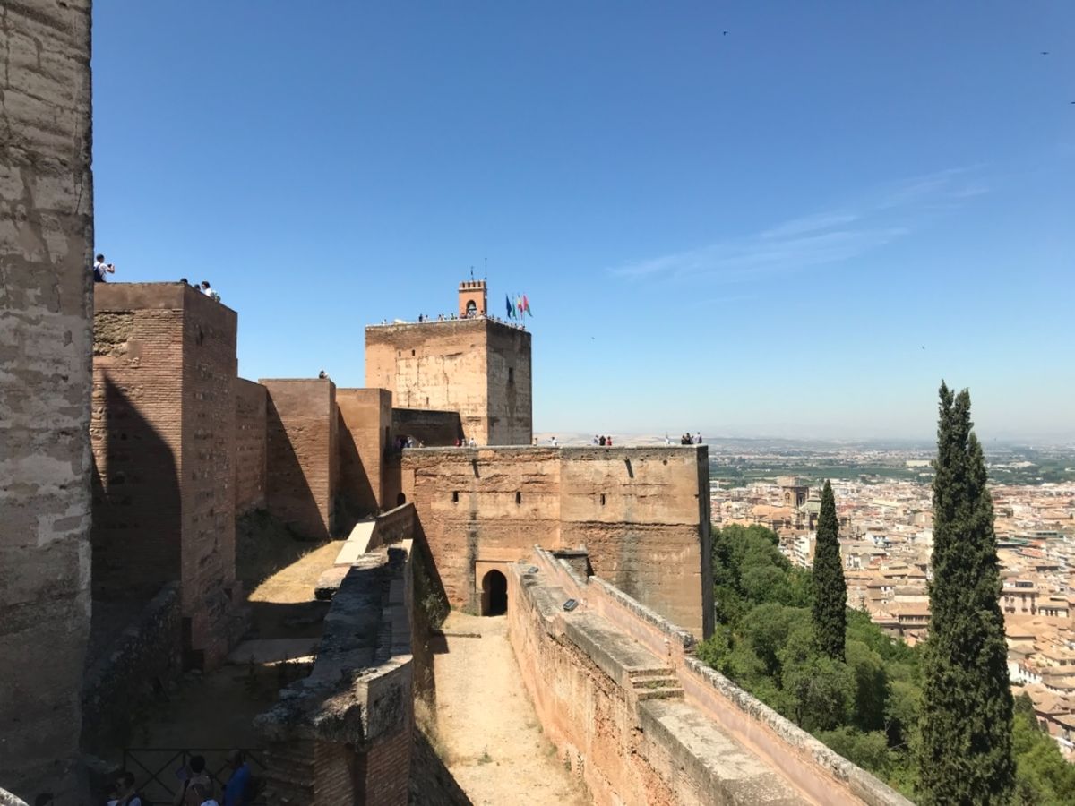 アルハンブラ宮殿 要塞アルカサバから見た景色