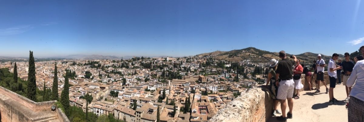 アルハンブラ宮殿 要塞アルカサバから見た景色