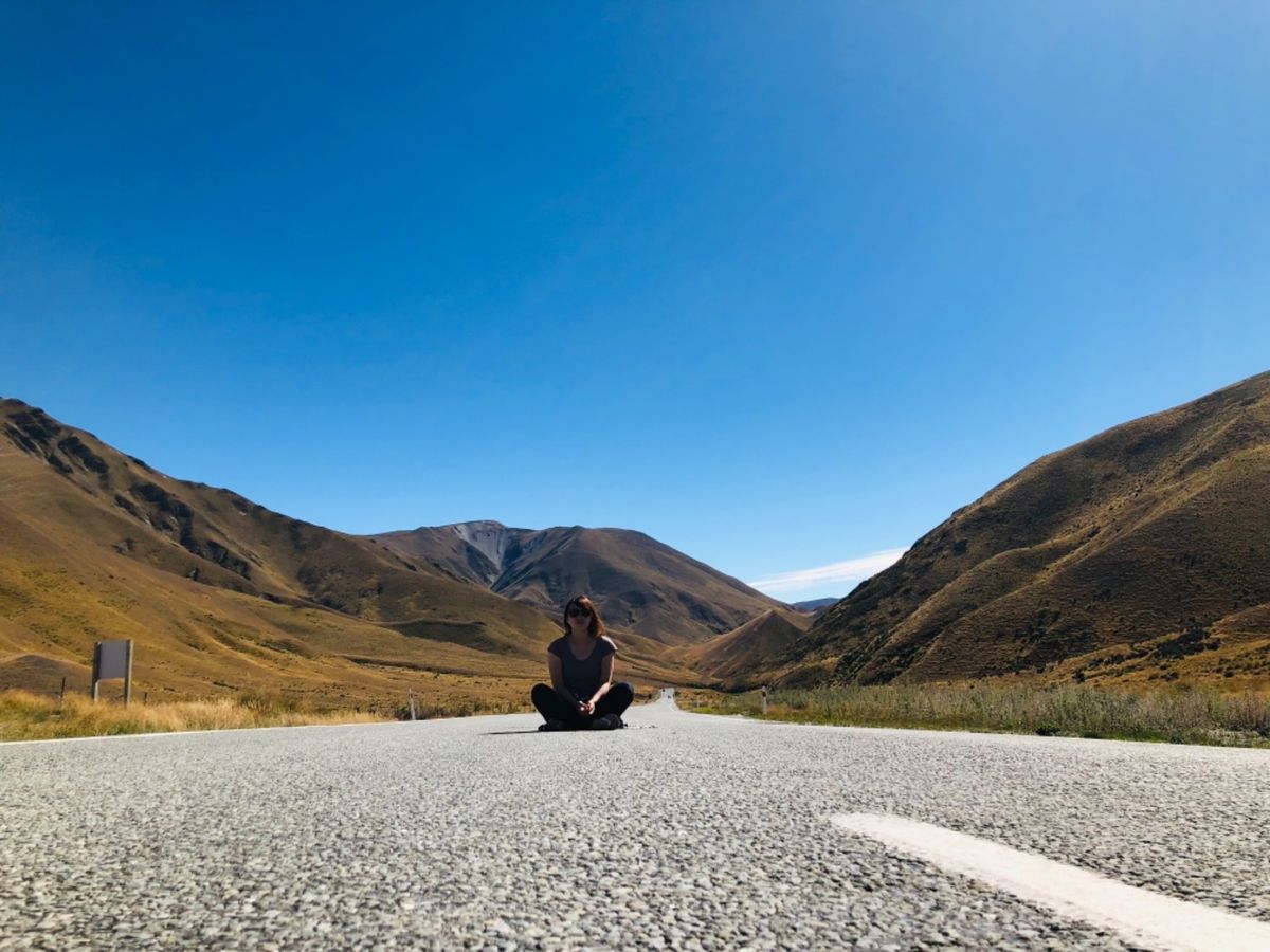 ドライブしてるだけでめっちゃ楽しい。道が直線ばかりで運転も簡単。
