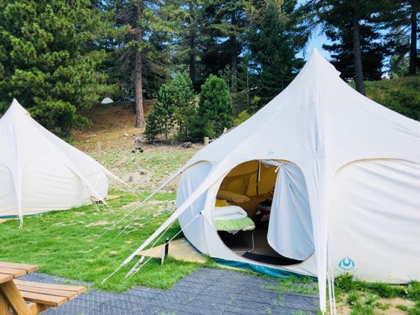 ニュージーランド・クライストチャーチ、ダニーデン、インバカーギル、テアナウ、マウントクック、テカポ「ニュージーランド南島旅行」の写真：テカポ湖でグランピング。星を見るため4泊...