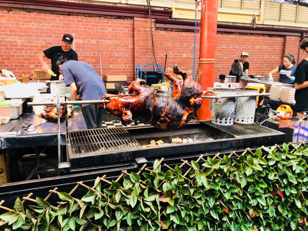 ビクトリアマーケット楽しい。