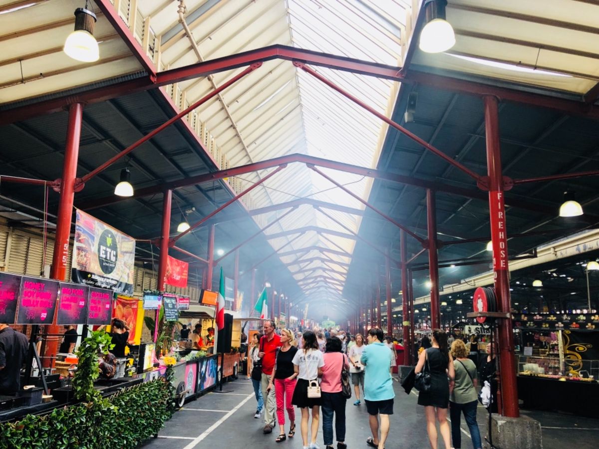 ビクトリアマーケット楽しい。