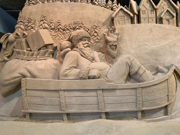 日本・鳥取県、大阪府「鳥取」の写真：砂の美術館