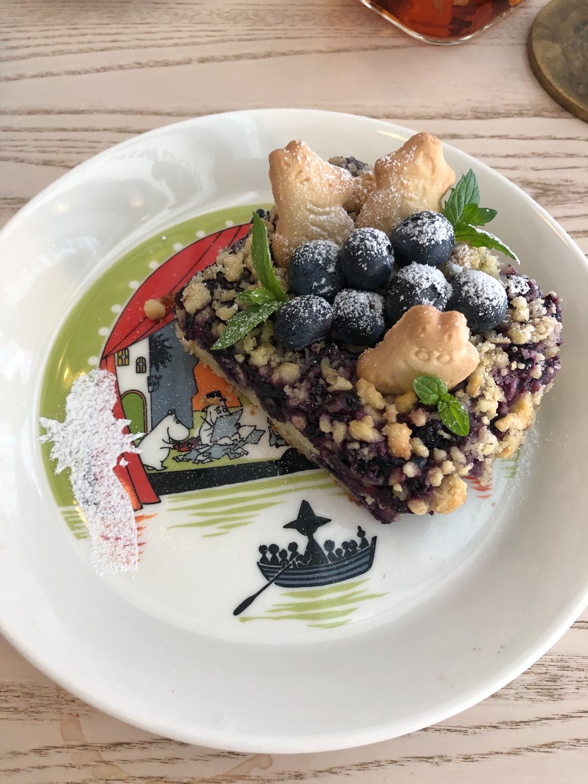 ムーミンカフェ！
ムーミンワールドは断念したので代わりにカフェへ。かわいい。