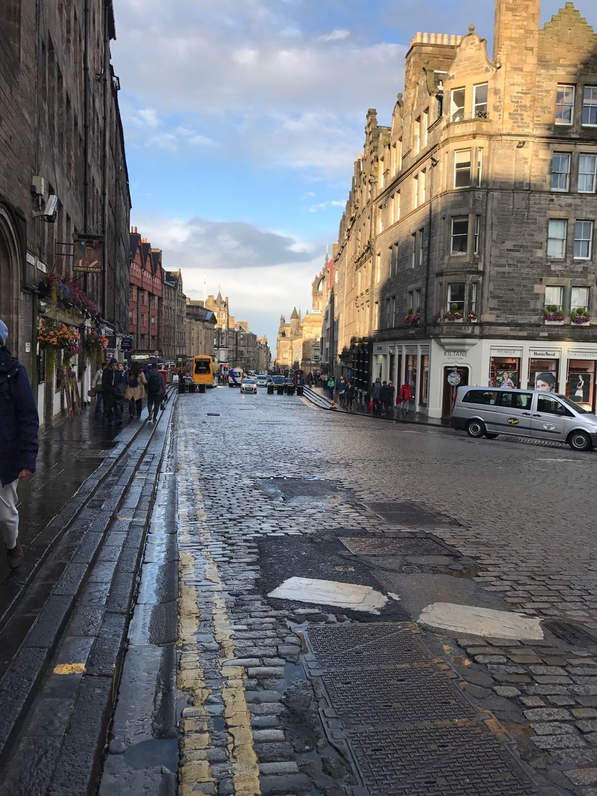 エディンバラ。泊まったB&Bが居心地よすぎて今までで1番だった。