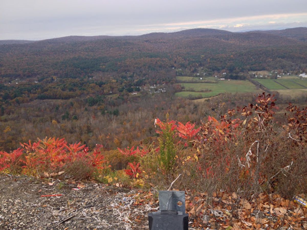 ニューヨーク州のエレンビルへ
大都会のところ(地名がわからない笑)と比べて...