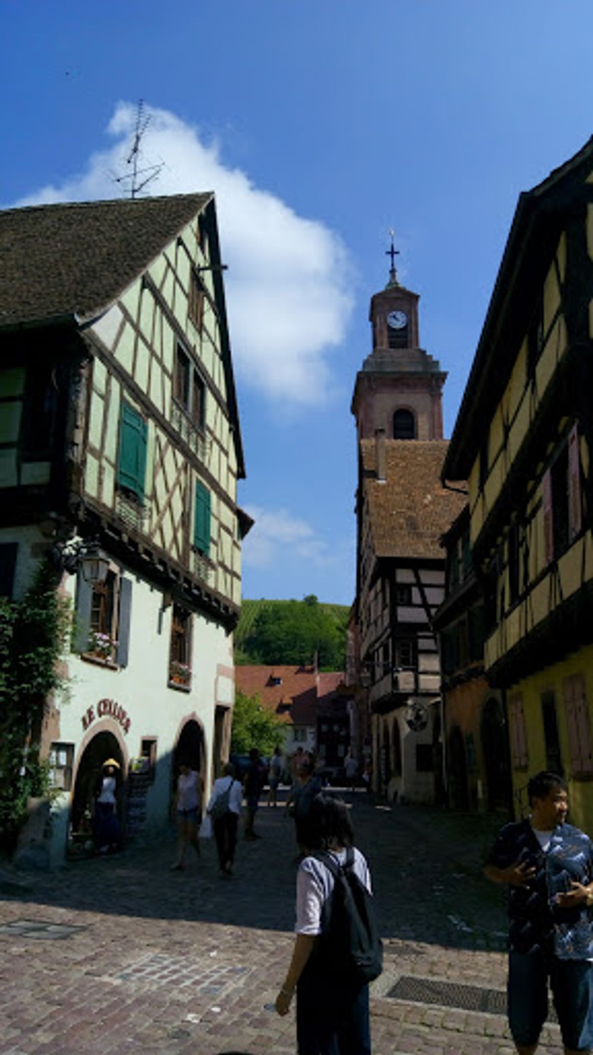 アルザス地方には、美しい村が沢山あります。
その一つが、このリクヴィール...