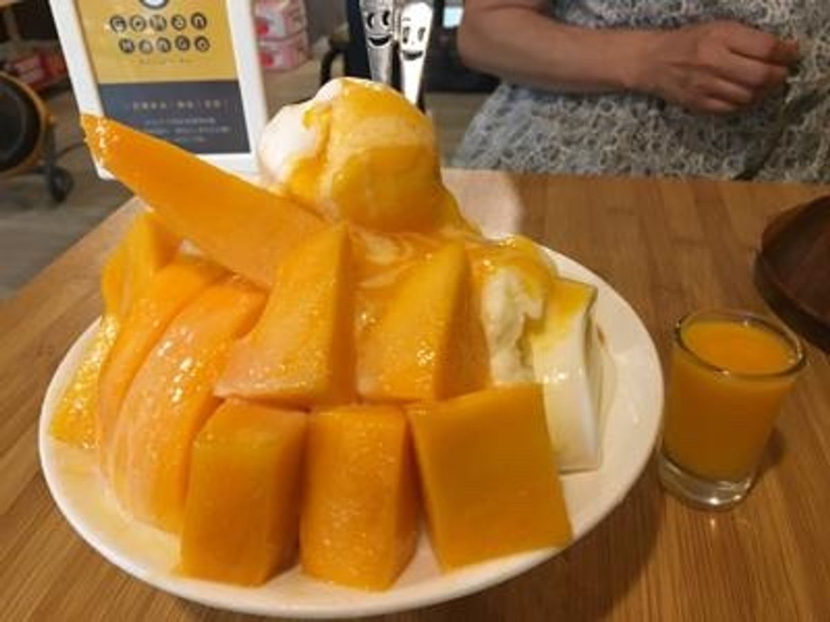 台北でマンゴー食べるならこのお店！