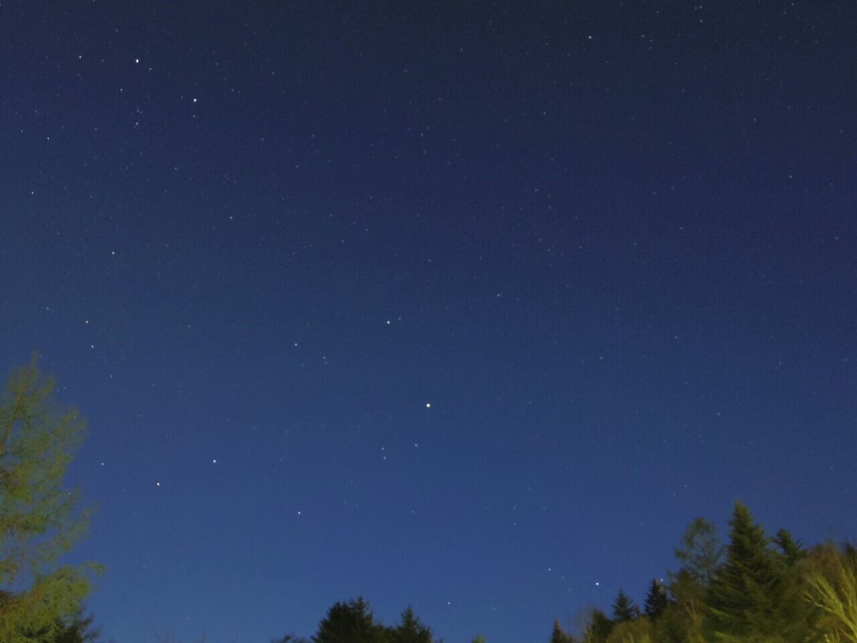 軽井沢の星空と高崎観音