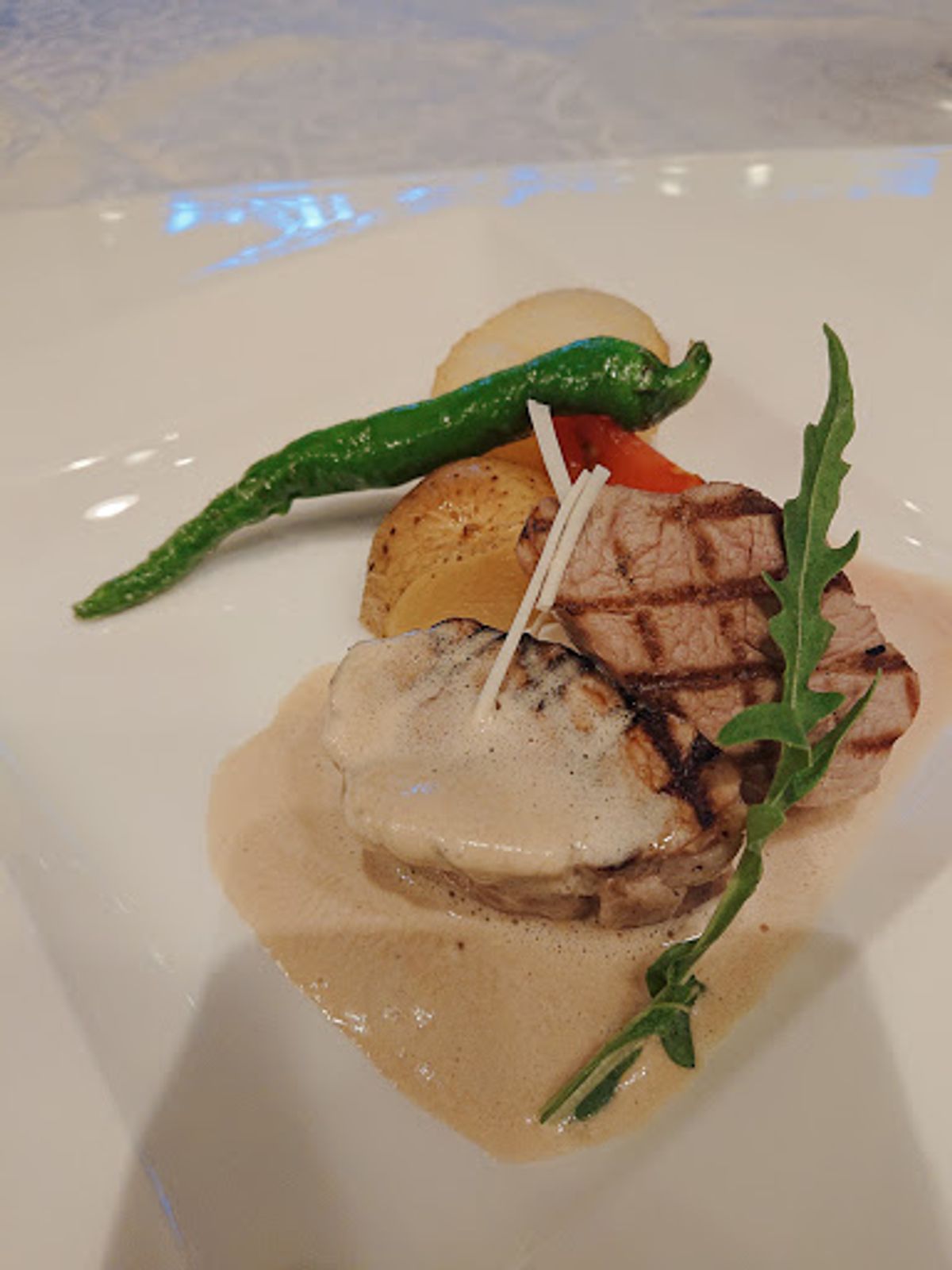 わんこ同席での食事が出来るホテルは有難い😃💕