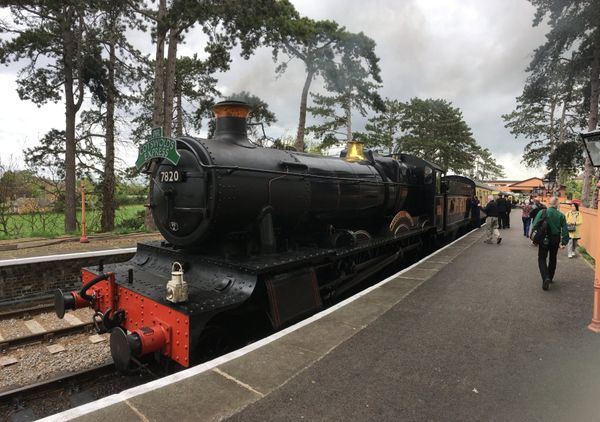 イギリス(英国)・ロンドン「イギリス入門編」の写真：コッツウォルズで保存鉄道デビュー！
