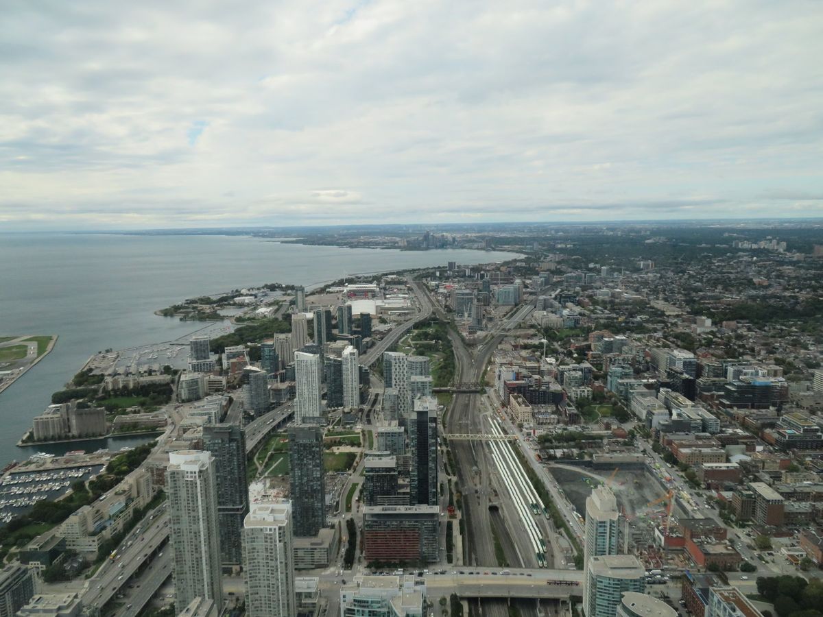 西半球最大の高さを誇るCNタワー