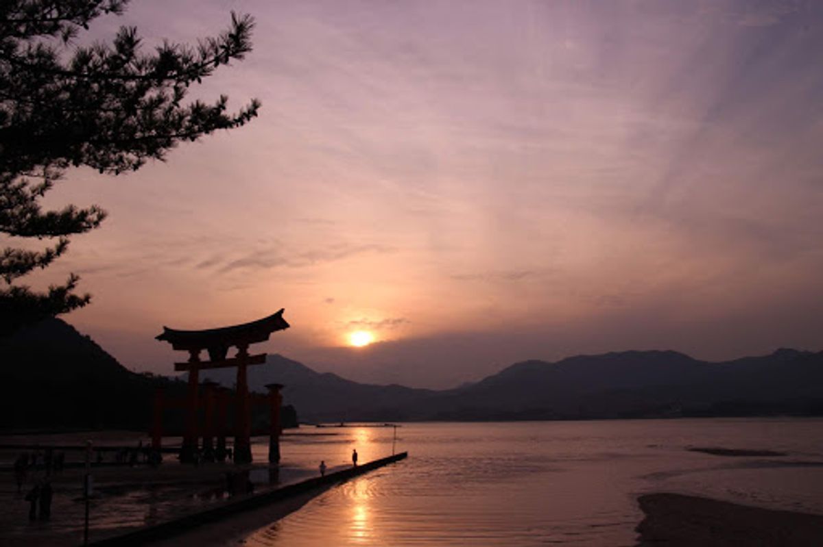 あれだけ満ちていた潮が劇的に引いた景色は感動！