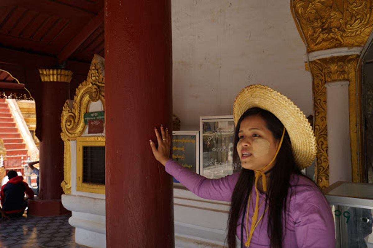 次にやってきたのはシュエジゴン・パゴダ

ミャンマーにはパゴダが沢山あ...