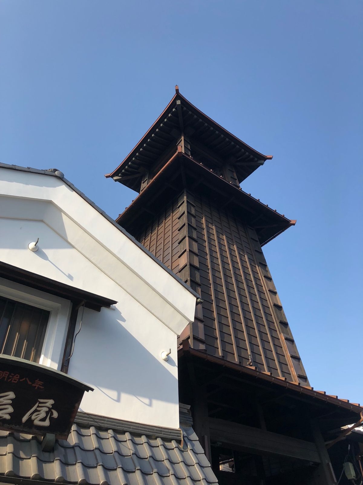 熊谷の桜を見た後は、小江戸川越に。こちらも桜は見頃を迎えていました。