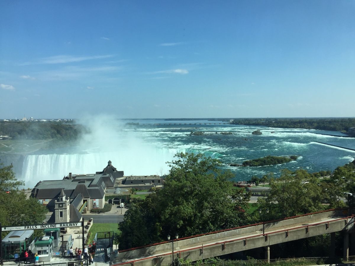 イエローナイフのオーロラとナイアガラの滝