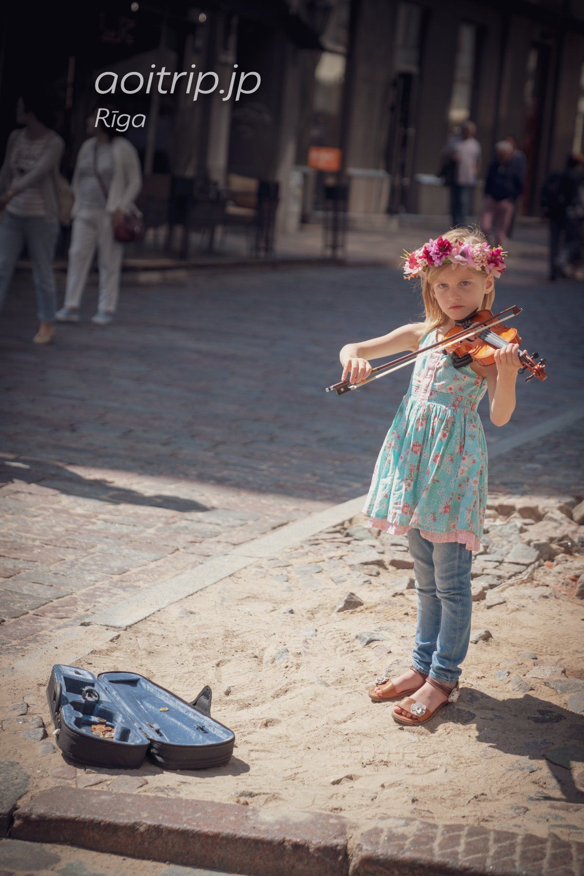 ラトビア🇱🇻リガ旧市街 天使の交響楽団﻿
(ソロコンサート)﻿