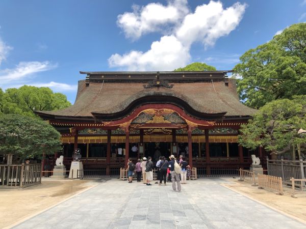 日本「福岡」の写真：太宰府天満宮。令和ゆかりの地。

梅花の...