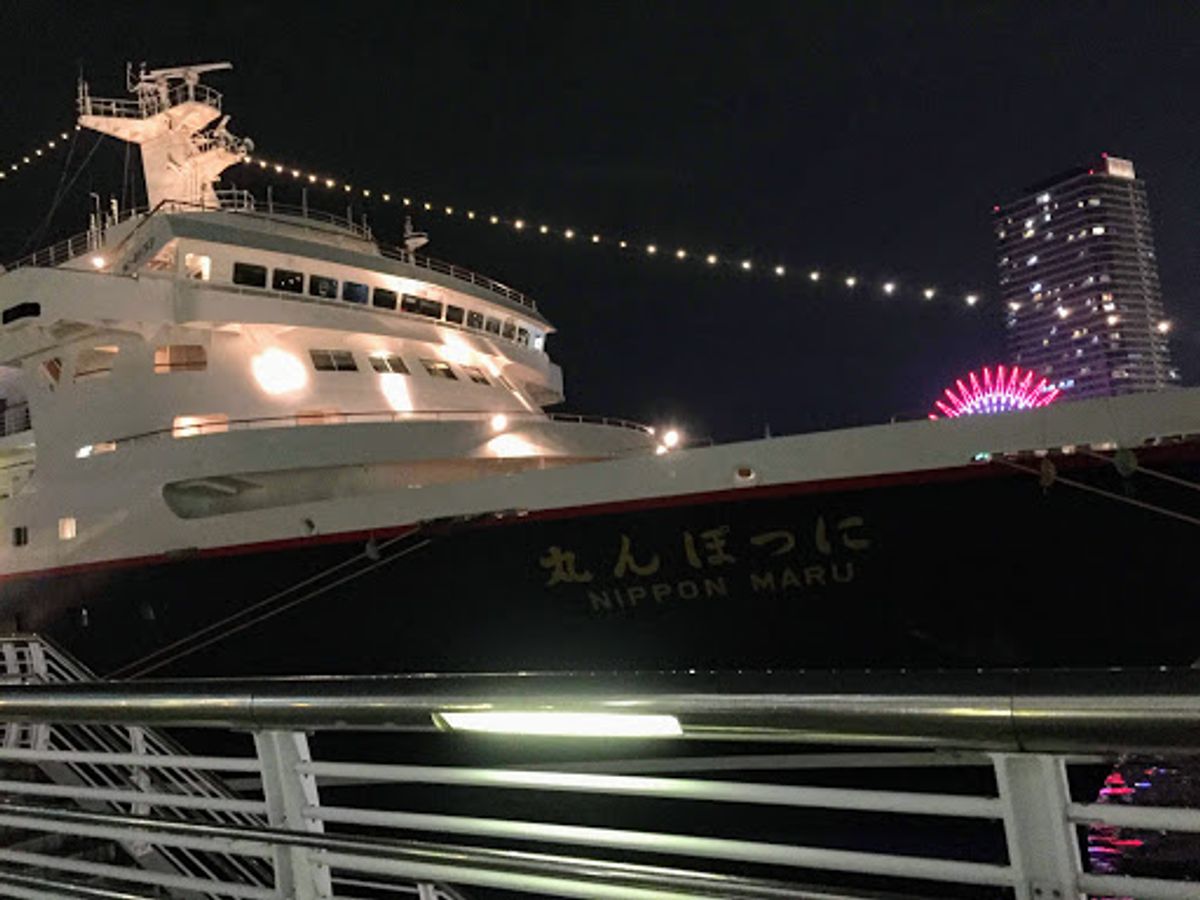 元ポルノグラフィティのベース tamaの出身校のお船がきていました。
日...