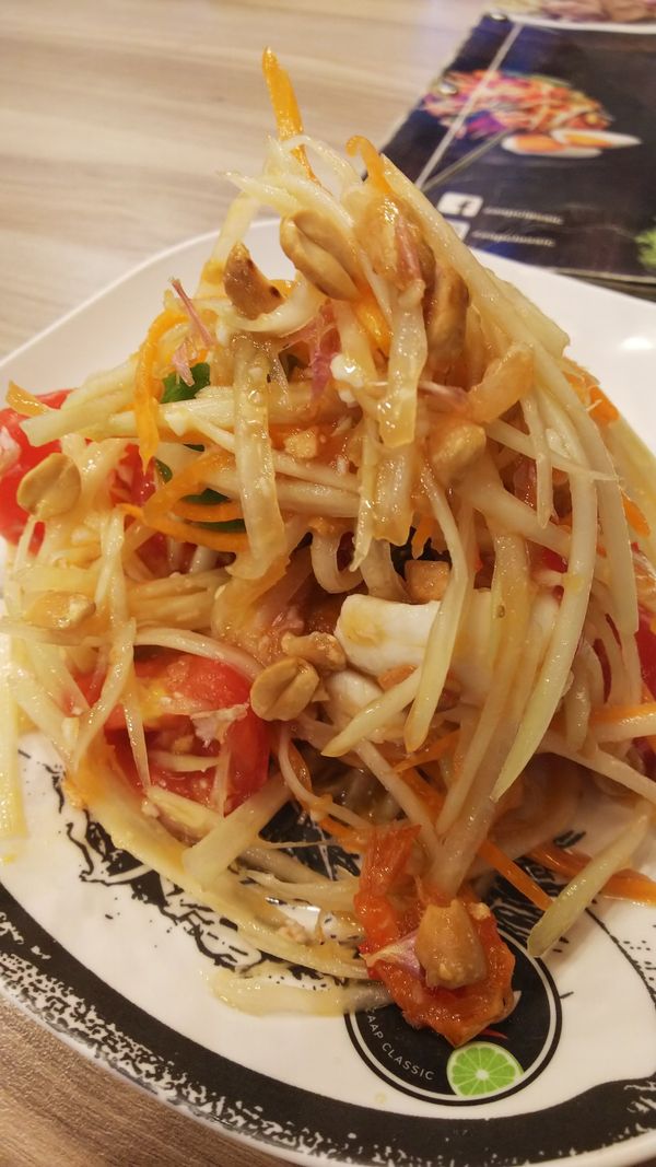 タイ・ドンムアン「タイ」の写真：パパイヤサラダ