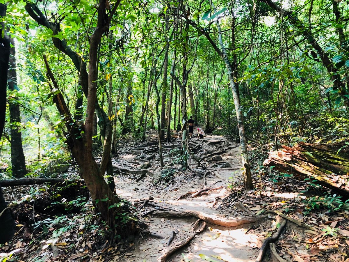 エラワンの滝はお気に入りスポット！