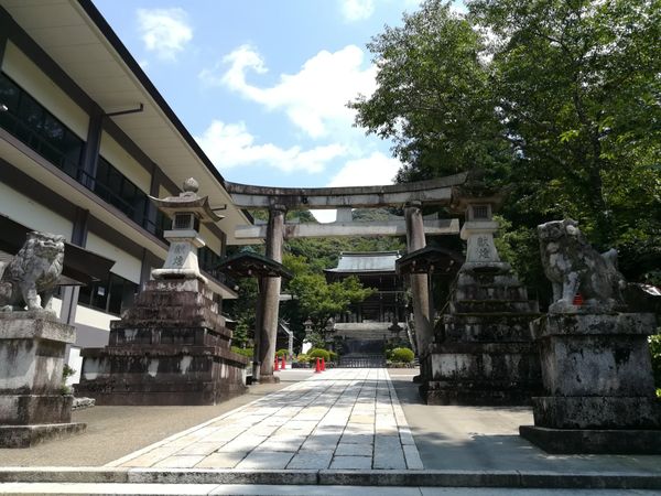 「白川郷探索」の写真：本命の伊奈波神社(笑)。近くに岐阜城もあ...