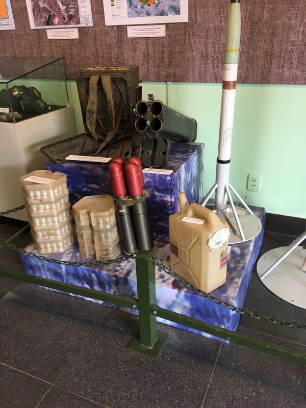 ベトナム・ハノイ「本当の戦争の話をしよう」の写真：ベトナム戦争証跡博物館でベトナム戦争につ...