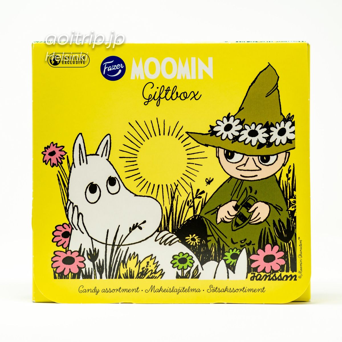フィンランドのチョコレートメーカーFazer（ファッツェル）のムーミンお菓...