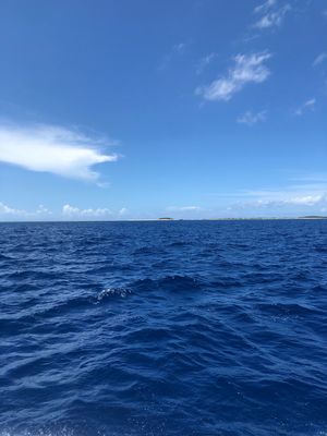 最高の天気でしたっ！
那覇から20分で行ける無人島のクエフ島。
滞在時間３...