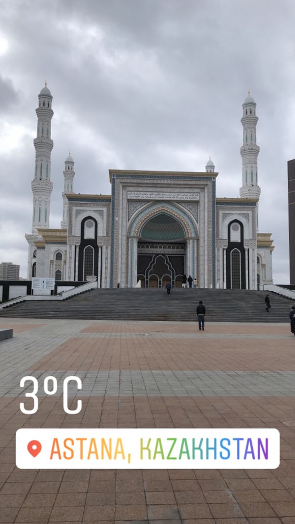 カザフスタン・アスタナ「カザフスタン 空手の国際大会旅行」の写真